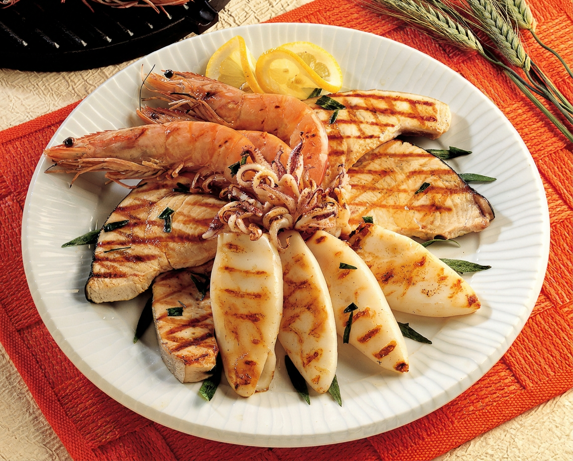 Gamberi e Calamari
